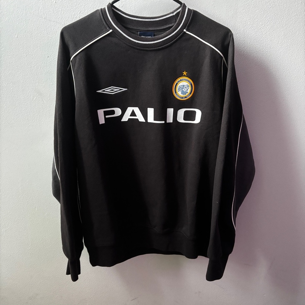Palace Umbro Black Warm Up Crew